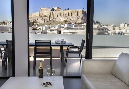 Luxury Penthouse Touching The Acropolis